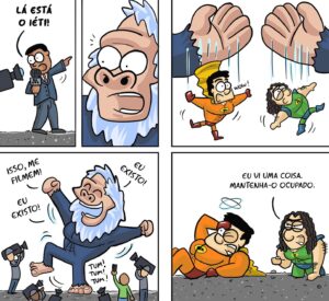 Pirula Instagram - Nossos heróis encontram-se em uma enorme enrascada. Será que a bazuca de batatas irá salvá-los? Não perca o próximo episódio dos Amigos da Ciência! 

Participações de @pirulla25, Emílio do @blablalogia e @carlosruas.usq 

Escrito por @carlosruas.usq e @guibon__ 

#amigosdaciencia #ciencia #carlosruas