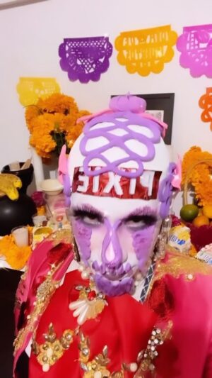 Pixie Pixie Instagram - 💐⭐️☠️FELIZ DÍA DE MUERTOS CHAVES☠️⭐️💐
.
.
.
#fashion #drag #gay #art #makeup #lgbt #photograph #instagay #dragqueen #rpdr #rupauldragsrace #lamasdraga  #dragrace#lgbtq #qugeen # #dragmakeup #instagay #que dragqueyensoyfinstagram #gayboy #dragqueenmakeup #fashion #fashiondesigner  #makeupartist #style #art #localqueen #dragartist
