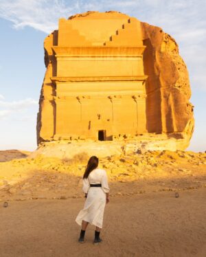 Pooja Gor Instagram - I had an idea of what Saudi Arabia had to offer—vast deserts and the impressive skyline. But this country is full of surprises! From stunning landscapes to a deep cultural heritage, every moment was an unexpected delight. Saudi Arabia is truly a hidden gem with so much more to explore. Stay tuned for more adventures and stories in my upcoming posts.

#HeartOfArabia #SaudiArabia #Jeddah #AlUla #Riyadh #Hosted #ExploreWithPoojaGor 

Add Saudi Arabia to your Bucket list?