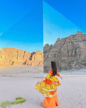 Pooja Gor Instagram - I had an idea of what Saudi Arabia had to offer—vast deserts and the impressive skyline. But this country is full of surprises! From stunning landscapes to a deep cultural heritage, every moment was an unexpected delight. Saudi Arabia is truly a hidden gem with so much more to explore. Stay tuned for more adventures and stories in my upcoming posts.

#HeartOfArabia #SaudiArabia #Jeddah #AlUla #Riyadh #Hosted #ExploreWithPoojaGor 

Add Saudi Arabia to your Bucket list?