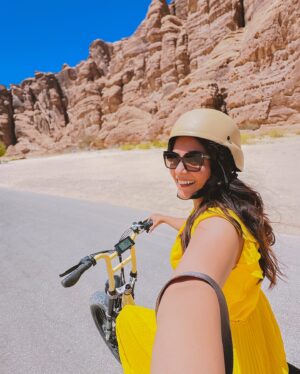Pooja Gor Instagram - I had an idea of what Saudi Arabia had to offer—vast deserts and the impressive skyline. But this country is full of surprises! From stunning landscapes to a deep cultural heritage, every moment was an unexpected delight. Saudi Arabia is truly a hidden gem with so much more to explore. Stay tuned for more adventures and stories in my upcoming posts.

#HeartOfArabia #SaudiArabia #Jeddah #AlUla #Riyadh #Hosted #ExploreWithPoojaGor 

Add Saudi Arabia to your Bucket list?