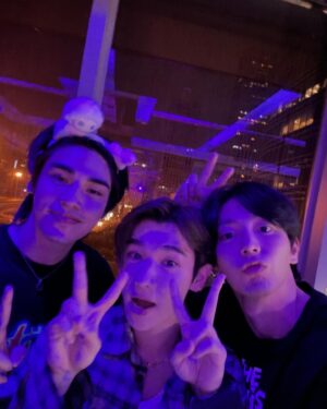 Poompat Iam-samang Instagram - Tianjin memories 🇨🇳 🤍⚡️🥹🤤🐶🕺🏼