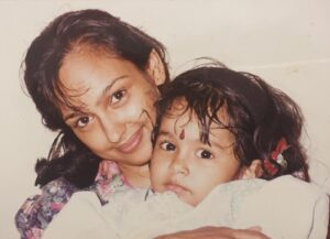 Poornitha Instagram - Happy birthday Amma,
 I know you can see me and can hear me, I am grateful that you were born and I got to be your daughter. I celebrate your birthday not just because you are my mother but to tell you thank you for the best 23 years of my life, thank you for teaching me and showing me that you can make the world a beautiful place if you have a heart like yours. You taught me to love,be kind and spread joy around us. I survive today to give navya your legacy of being the best human. I am privileged to be given the opportunity to call you my mother. All the happy memories we had together gives me the strength to live the life you gave me. I was angry the way you left but I know the pain you were in and as I am getting older I wish I did something to help. You have made me a strong and compassionate person. You are in me and I see a lot of you in Navya . We take you forward with us, keeping you in our heart and hugging you tightly. You will always be my hero. I love you.. 

P.S - I know you are reading this with tears in your eyes and mailed on your lips. Miss you my queen  #happybirthday #love #youarealwaysonmymind #thankyouforeverything #grateful #mentalhealthawareness #mentalhealth #iloveyou