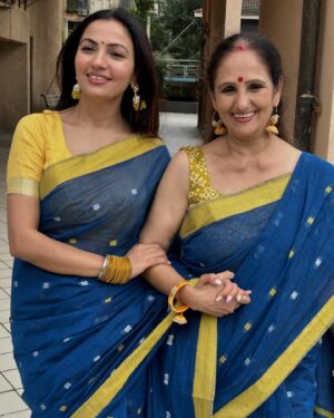 Preet Kaur Nayak Instagram - इस डोरी का धागा अटूट है। 🧵
💙💛✨
.
.
.
.
.
@kalanayak03 @doridhaga.store