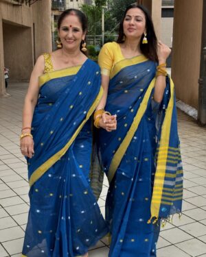 Preet Kaur Nayak Instagram - इस डोरी का धागा अटूट है। 🧵
💙💛✨
.
.
.
.
.
@kalanayak03 @doridhaga.store