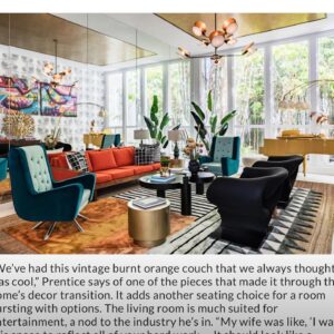 Prentice Penny Instagram - Was always a dream to have my home posted in @archdigest My grandmother used to have the magazines in her home and I always thought that is the dopes shit I had ever seen. Now to have my home in there is a beautiful full circle moment. I can’t thank my wife for picking this house @mz_money_penny , to @theikemcompany for being our realtor on the house and OF COURSE to the amazing designer Carmen of @aquilointeriors who not only made my home beautiful and made it a home, but became family in the process! She’s AMAZING TALENTED AND SO CREATIVE. I knew from our first conversation, she was the one! Y’all better hire her now cuz after this, yesterdays price AINT TODAYS PRICE!