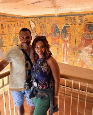 Prentice Penny Instagram - Turning the Big 5-0. Can’t believe it. I got to celebrate half a century in the birthplace of civilization. More importantly, I got to celebrate it with my wife, kids and family and friends who’ve been there from the start. This year has been incredibly trying health wise (3 hospitalizations) and work wise (2 union strikes). I had big plans coming into 50 and life said “Fuck yo couch”, but it also opened up opportunities for God to show me what to truly be grateful for. These people. This trip. I used to let anxiety fuel me to be great. I no longer want that. I want peace to fuel that. That is the promise I made to myself for the next 50 years. I got to celebrate 20 years of marriage to my wife on this trip and @mz_money_penny has been the biggest blessing in my life along with my children. I got to see all the beauty and technology black people created and will never be the same. Ever. Thank you to everyone for your well wishes and want nothing but blessings for all of you. I’m at a peace I’ve wanted for many years.