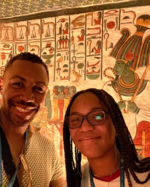 Prentice Penny Instagram - Turning the Big 5-0. Can’t believe it. I got to celebrate half a century in the birthplace of civilization. More importantly, I got to celebrate it with my wife, kids and family and friends who’ve been there from the start. This year has been incredibly trying health wise (3 hospitalizations) and work wise (2 union strikes). I had big plans coming into 50 and life said “Fuck yo couch”, but it also opened up opportunities for God to show me what to truly be grateful for. These people. This trip. I used to let anxiety fuel me to be great. I no longer want that. I want peace to fuel that. That is the promise I made to myself for the next 50 years. I got to celebrate 20 years of marriage to my wife on this trip and @mz_money_penny has been the biggest blessing in my life along with my children. I got to see all the beauty and technology black people created and will never be the same. Ever. Thank you to everyone for your well wishes and want nothing but blessings for all of you. I’m at a peace I’ve wanted for many years.