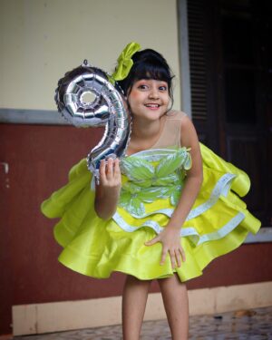Princy Prajapati Instagram - Cheers to 9 years✨🎂….

Wearing: @bkgayatriofficial