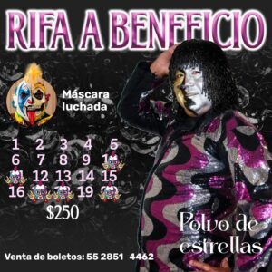Psycho Clown Instagram - BOLETOS DISPONIBLES !!!, mándanos mensaje para obtener tu número apoya y gana una máscara profesional de Psycho Clown 🤡🤘🏻