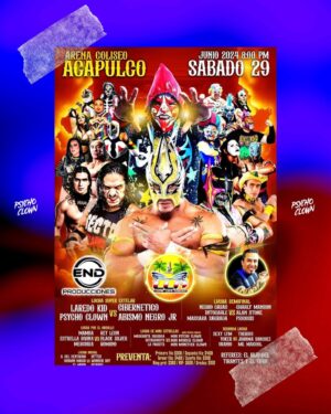 Psycho Clown Instagram - Por abordar mi vuelo MTY-Acapulco 🤘🏼🤘🏼 los veo en la función de hoy, Psycholocos 🤡 somos #TotalmentePayasos