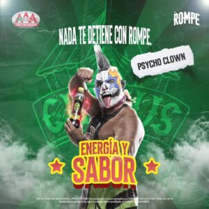 Psycho Clown Instagram - Energía y sabor en cada presentación. 🌟

#RompeLaRutina #RompeConLoRudoDelDía