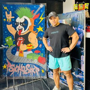 Psycho Clown Instagram - Muchas gracias a mi amigo @nobuhiroshimata2 por visitarnos en el @psicopatadelring.gymcenter!! Siempre eres bienvenido, amigo 🙏🏼 @lidet_ent