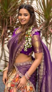 Actress Pujita Ponnada HD Instagram Photos and Wallpapers August 2024
