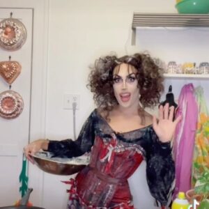 Pythia Instagram - Mrs Lovett’s Meat Pies anyone? 🥧 Secret ingredient is a little bit of Priest! For real should I make actual full cooking tutorials cooking Greek food? 😂 Let me know if you’d watch in the comments! #timburton #mrslovett #sweeneytodd #halloween #halloween2022