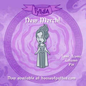 Pythia Instagram - NEW MERCH ALERT! :) After a month off from accepting personal orders with our store due to some covid complications and personal things preoccupying our time, the store has restocked prints as well as introduced a new print and pin of my finale look on Canada’s Drag Race! These are super limited stock so hurry and get yours quick! 🤍🤍🤍 Also Cameos are finally open again! I know a lot of you have been asking!
Many more things coming soon! So excited to share with you! 🏺
Pin designed by @houseofpinkart 
Print picture by @samblakesam
.
#canadasdragrace @canadasdragrace