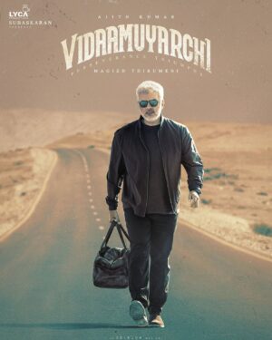 R. K. Suresh Instagram - First  look of #VidaaMuyarchi #AjithKumar