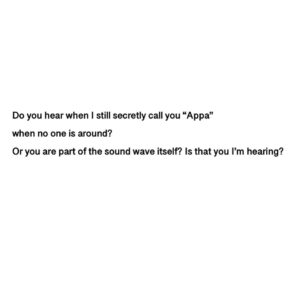 RJ Ananthi Instagram - I’m just 2 years old in a world without Appa. 

Dear @plipplip_tamil , your roast on my interview about my dad’s death hurt. 
During Appa’s hospitalisation, the hospital didn’t serve him Ghee roast which was his favourite. Our dinner was always a ghee roast that I bought from the hospital canteen. On my way to Coimbatore from Chennai, I wanted to share my last ghee roast with him. 

You will never know why it tasted so good. 
Ask somebody who has lost their loved ones to cancer, they will tell you the confusion of both grief and relief.

Also to all the media people who wrote articles on how “reading makes you go mad” for me having my ghee roast on the day my dad passed away, you made me feel thankful for having left this earth for good. It’s a beautiful world, even if you can’t add something to it, just let it be. 

Healing & grieving is personal & no two people will feel them in the same way🙏