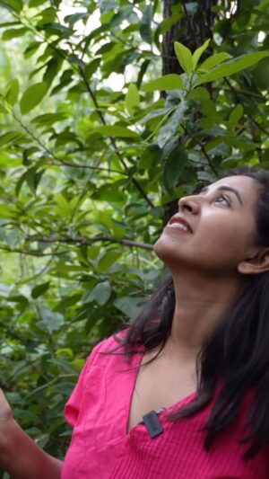 RJ Ananthi Instagram - Did your feet touch the soil today? 
#environmentday
