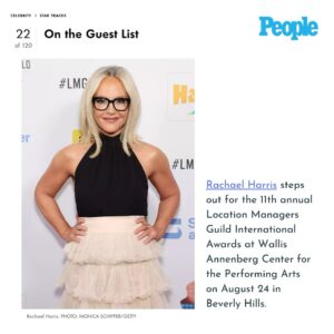 Rachael Harris Instagram - Was asked to host the @locationmanagersguild awards this weekend and had the very best time! 

Here’s a little #bts glimpse! 

Huge shout out to  @groovyshelly 🌸
So wonderful getting to work with you. 
Truly💗
