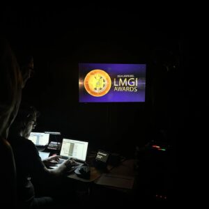 Rachael Harris Instagram - Was asked to host the @locationmanagersguild awards this weekend and had the very best time! 

Here’s a little #bts glimpse! 

Huge shout out to  @groovyshelly 🌸
So wonderful getting to work with you. 
Truly💗