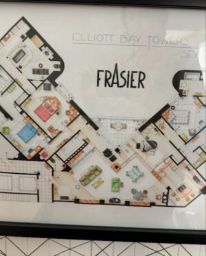 Rachel Bloom Instagram - Everyone in my life knows how big of a Frasier fan I am. I’ve re-watched every episode at least 5 times. I have Frasier themed art. I lurk on the Frasier subreddit. I’m a real Craniac (not my term). So I am over the moon to be writing this from on set of Frasier right now. I can’t wait to be the daughter of Bebe Glazer (maybe the best character ever written?) and also be officially a part of the Tommy Westphall Universe and if you don’t know what that is I highly suggest you put aside three hours of your time and Google it