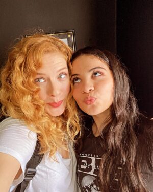 Rachelle Lefevre Instagram - Every job I do leaves me with a bigger group of people to hold in my heart and love and miss,  and cherish that they met the real me and still let me sit with them. I’ve been at this for over 25 years and after all that it comes with, it’s the people for me. ♥️ #ethanbloommovie #setlife