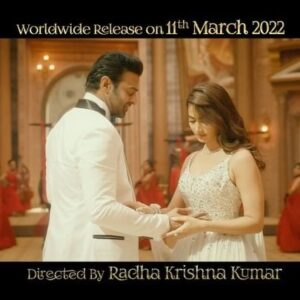 Radha Krishna Kumar Instagram - Beautifully orchestrated emotions between two heartbroken souls #radheshyamonmarch11 @manan_bhardwaj_official what a lovely tune brother!!