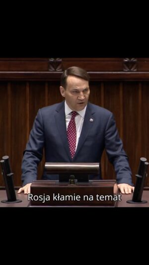 Radoslaw Sikorski Instagram - O rosyjskich kłamstwach.