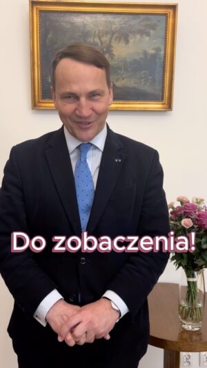 Radoslaw Sikorski Instagram - Dzisiaj o 9:00 exposé. Zapraszam do oglądania. Do zobaczenia! 🇵🇱