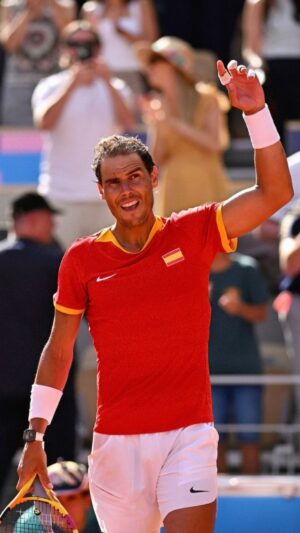 Rafael Nadal Instagram - 1st round singles ✅ 😉💪🏻🇪🇸

#olympic #paris2024 #tennis 

📷ITF images via Dubreuil/Kopatsch/Zimmer