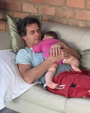 Rafael Vitti Instagram - Vovô babão, vô Jão do pão. Meu pai! Te amo. 
❤️