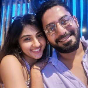 Ragini Prajwal Instagram - Sorry my wishes arrived late, but not so soorry as I got to do this with you! ❤️🧿@prajwaldevaraj
.
#lategram #nosocialmedia #makingmemories #mymrperfect #justPRAGthings