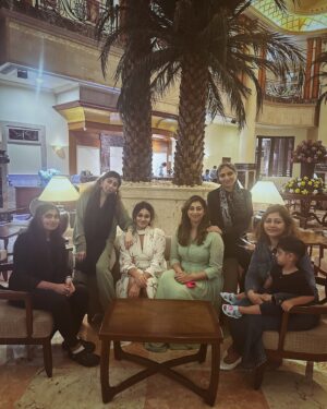 Rahman Instagram - Our precious girl turns another year more fabulous today. Happy birthday to a girl who is so strong, kind, and inspirational. U impress and surprise me and the people around u , year after year. May u always follow your heart and be happy. Aameen. 

#birthday #birthday2024 #rahmansfamily #love #skyresturant #family #shotoniphone14promax #cake #siblings #alisharahman