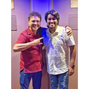 Rahul Deshpande Instagram - l’m feeling so happy to be part of this musical project (maadhurya) 

Thank you @priyanka.barveTai  @rahuldeshpandeofficial Dada
And all great musicians 😍😘🙏🏻
@sanjoygtr @nikhilphataktabla @rohanvanage @milindvasudevkulkarni @ninadbansuri @prabhu_ki_nidhi_kathak