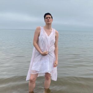 Rain Dove Dubilewski Instagram - According to my birth certificate, I am appropriately dressed today. This is what a pretty ‘girl’ looks like. 😉 If You are AFAB and look like this in a dress too- I want You to know You don’t need to identify as non-binary or trans. You can still identify as feminine and female. This IS what a pretty girl looks like. You ARE what a pretty girl looks like. Our identities are not exclusively our aesthetics. Do You agree? 

Speaking of which I go this dress from @makingthecuttv by @amazonprimevideo - it was the winning look! The designers this season are also pushing the boundaries of fashion dialogue and I think it’s important to see this happening on such a mainstream platform. If You like what I’m wearing (or anything from my next couple posts featuring Making the Cut looks) You can click the link in my bio to snag it off from @amazonfashion @amazonfashioneu ! 

#Makingthecut #AD #genderqueer #lgbtq🌈 #lovewins #genderisthematrix