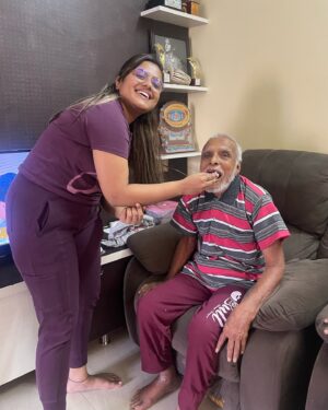 Rakshita Suresh Instagram - You’ve led a life in the way of kindness and compassion, and spread so much joy to everyone around you.
Rest in peace, Thaatha 🌹🙏🏼