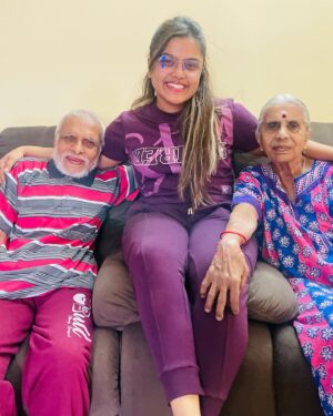 Rakshita Suresh Instagram - You’ve led a life in the way of kindness and compassion, and spread so much joy to everyone around you.
Rest in peace, Thaatha 🌹🙏🏼