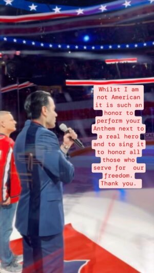 Ramin Karimloo Instagram - Thank you to all who serve. #anthem #military #service