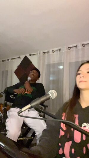 Ramon Reed Instagram - Always a good time when @frankiemcnellis and I get to play around and sing together‼️ Stay tuned we got something CRAZY otw