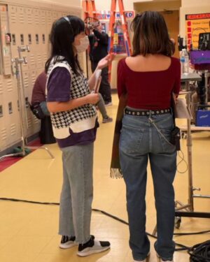 Ramona Young Instagram - Moods for S4 dropping. 🥹💕

@neverhaveiever 
@netflix