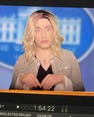 Randy Rainbow Instagram - Me after 48 hours of RNC coverage 😵‍💫