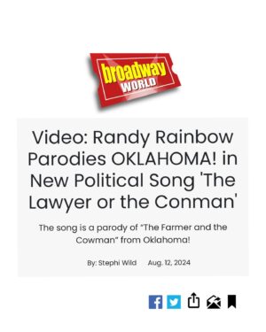 Randy Rainbow Instagram - 🗞️🗞️🗞️