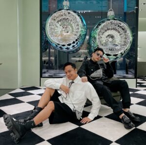 Rangga Moela Instagram - december delights with a touch of @prada magic ✨ #PradaHoliday