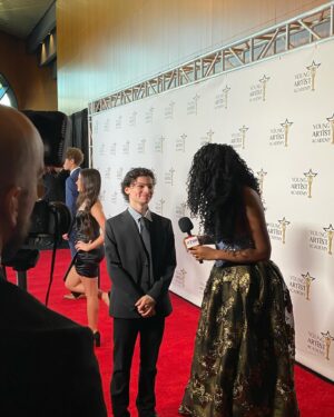 Raphael Alejandro Instagram - Thank you @youngartistawds for the wonderful ceremony! 

It was truly surprising to see myself winning the Best Streaming Series Leading Performance Award, and I congratulate every single one of my fellow winners and nominees!

I was nominated for my performance in @appletv and @lionsgatetv ‘s “Acapulco”! Thank you for all the great work you’ve allowed me to be a part of. Go watch all 3 seasons on AppleTV 