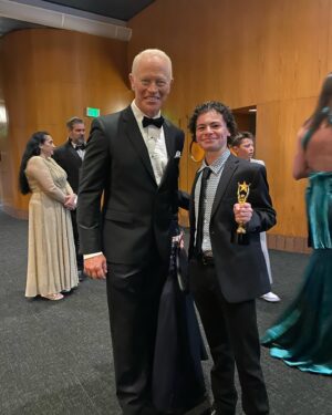 Raphael Alejandro Instagram - Thank you @youngartistawds for the wonderful ceremony! 

It was truly surprising to see myself winning the Best Streaming Series Leading Performance Award, and I congratulate every single one of my fellow winners and nominees!

I was nominated for my performance in @appletv and @lionsgatetv ‘s “Acapulco”! Thank you for all the great work you’ve allowed me to be a part of. Go watch all 3 seasons on AppleTV 