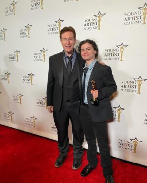 Raphael Alejandro Instagram - Thank you @youngartistawds for the wonderful ceremony! 

It was truly surprising to see myself winning the Best Streaming Series Leading Performance Award, and I congratulate every single one of my fellow winners and nominees!

I was nominated for my performance in @appletv and @lionsgatetv ‘s “Acapulco”! Thank you for all the great work you’ve allowed me to be a part of. Go watch all 3 seasons on AppleTV 