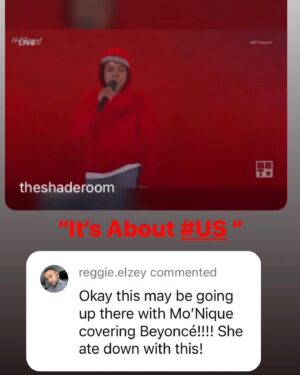 Rashida Olayiwola Instagram - 🎵Sometimes you gotta POP OUT and show NUMBERS🎵 I know for sure that any writer / creative, artist, comedian will tell you there’s NOTHING like seeing an idea flourish into something special “IT’S ABOUT US” #BetAwards24 opening & the process was fun and special. Glad what was laid down was picked up 🌚😌 It’s always been and we should always make it our business to make it about #US 🎵THIS AINT ABOUT YOU OR ME IT’S BOUT #WE🎵♥️🎬💚✊🏾✌🏾S/O to da #Compton kid / my bro @jsnowpro . When two or more are gathered… 😮‍💨 #ChicagoKid 👩🏾‍💻👨🏾‍💻 #multihyphenate #Comedian #Actress #Writer #Creative #GoodHuman #BlackWoman #Real 👊🏾