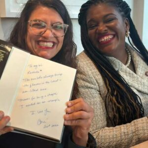Rashida Tlaib Instagram - I can't believe this is where we are in our country. A member of the U.S. Congress can't dare say Palestinians deserve to live and stop funding war crimes without being targeted by a U.S. based Israeli lobby group who suppresses free speech, funds insurrectionists, anti-abortion candidates, and anyone who is as obsessed as they are with ethnically cleansing Palestinians. 

Some folks won't ever get it. 

@coribush is so real that she shook Congress. She literally walked in the House Chamber completely unafraid and only had one mission: save lives now. She isn't just a congresswoman. She is a wife, a mother, a nurse, someone who knows how important access to abortion care and housing is because our systems failed her too. 

She never hesitated to call out state funded violence here at home and abroad. We are approaching the 10th anniversary of the tragic murder of Michael Brown, which sparked a movement in her district that helped birth the Cori Bush we see in Congress today. 

She is my personal hero. Always will be. I will always remember her call where she said, "You are not doing this alone, I got you." 

I love you, Cori. I'm sorry the system failed you again.