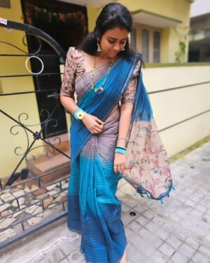 Rashmi Prabhakar Instagram - ಮೊದಲ ಹಬ್ಬ ✨️

Saree @sarees_by_siva